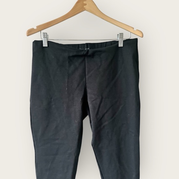 Eileen Fisher Cropped Ankle Zip Pants - Picture 4 of 16
